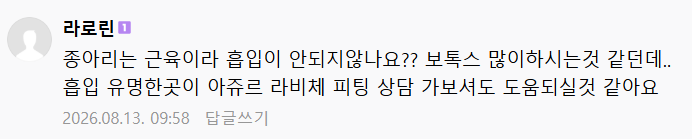 카페 바이럴 댓글 사례 1